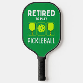 Palas De Pickleball Retirado para jugar a remo y bola de bolas