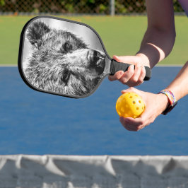 Palas De Pickleball Retrato de oso pardo