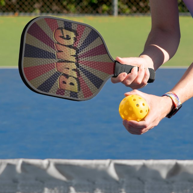 Palas De Pickleball Retro Comic BANG! Pala de Poder (in situ)