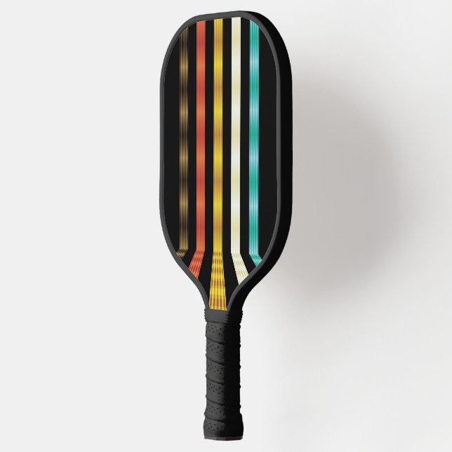 Palas De Pickleball Retro Futurista Personalizado (Izquierda)