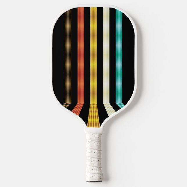 Palas De Pickleball Retro Futurista Personalizado (Anverso)