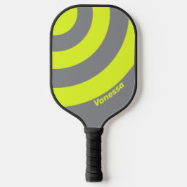 Palas De Pickleball Retro HI VIS Tres Círculos con Franja y Nombre