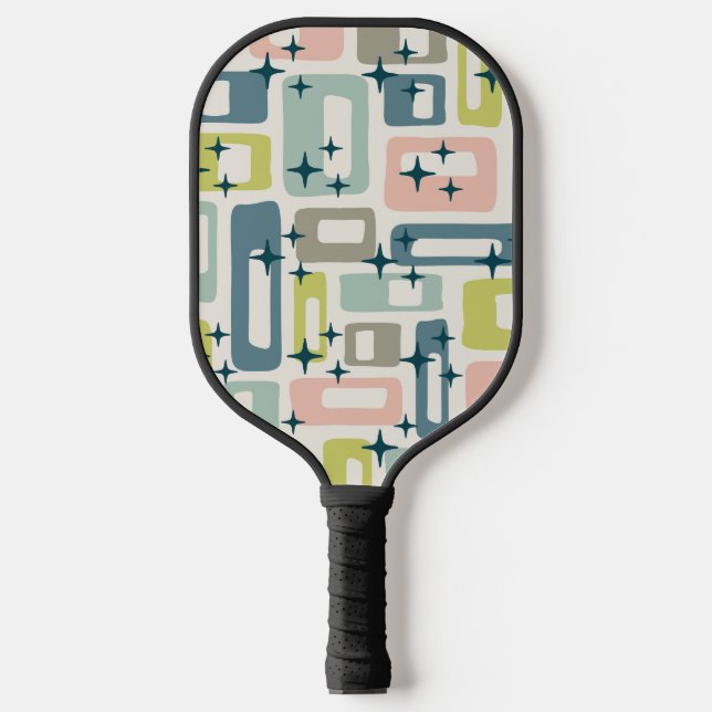 Palas De Pickleball Retro Mid Century Moderno (Anverso)