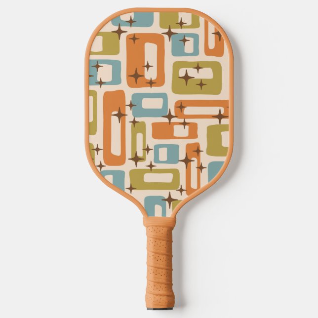 Palas De Pickleball Retro Mid Century Moderno (Anverso)