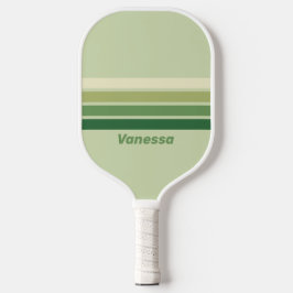 Palas De Pickleball Retro Moss cruzando el arcoiris con nombre