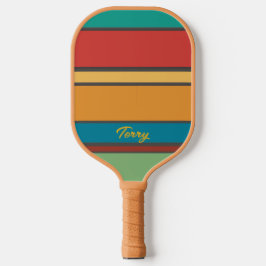 Palas De Pickleball retro pala de pickleball - personalizar con nombre