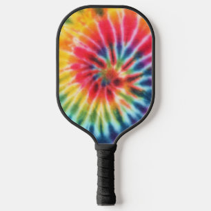Palas De Pickleball Retro Psicodélico de tinte