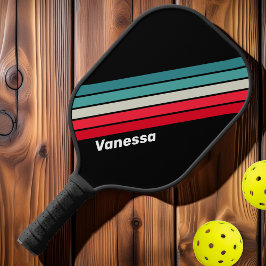 Palas De Pickleball Retro Stealth con nombre