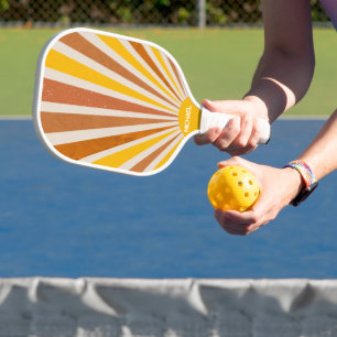 Palas De Pickleball Retro Sunburst