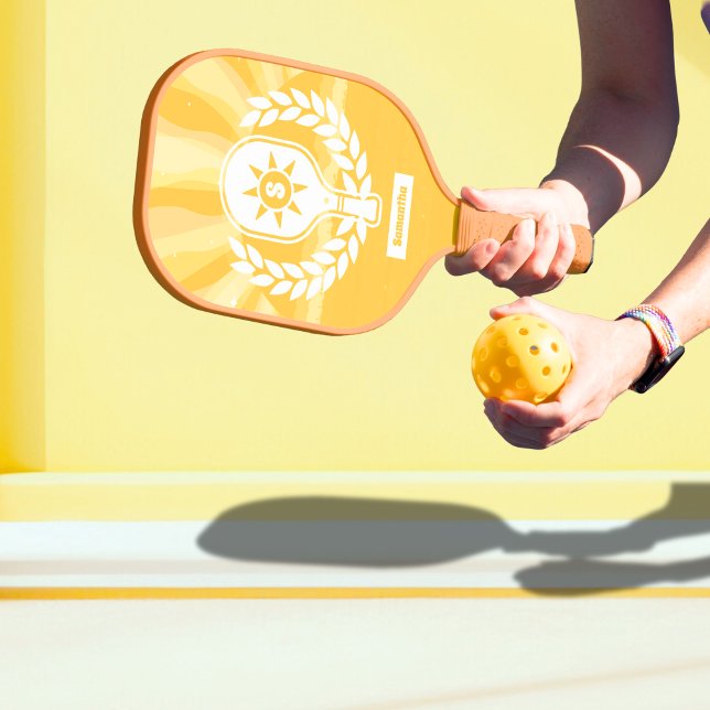 Palas De Pickleball Retro Sunshine Pickleball Brillante Ducha (Party Games)