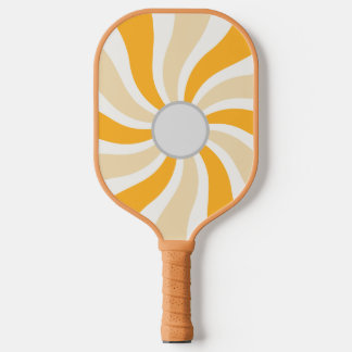 Palas De Pickleball Retro Swirl Pickleball Paddle | Groovy Sunshine