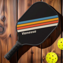 Retro Vintage Arcoíris Oscuro a Rayas con Nombre