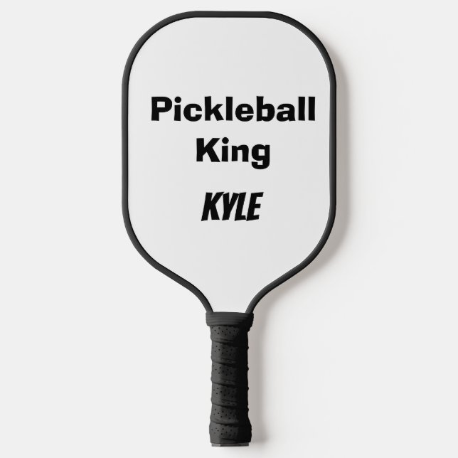 Palas De Pickleball Rey del baloncesto (Anverso)