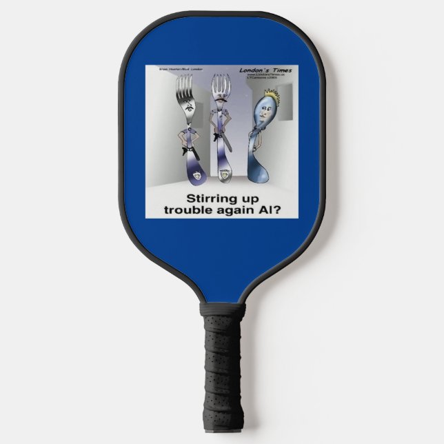 Palas De Pickleball Rick London Funny Silverware Police (Anverso)