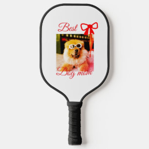 Palas De Pickleball Rincón rojo mejor perro mamá papá foto perro/masco