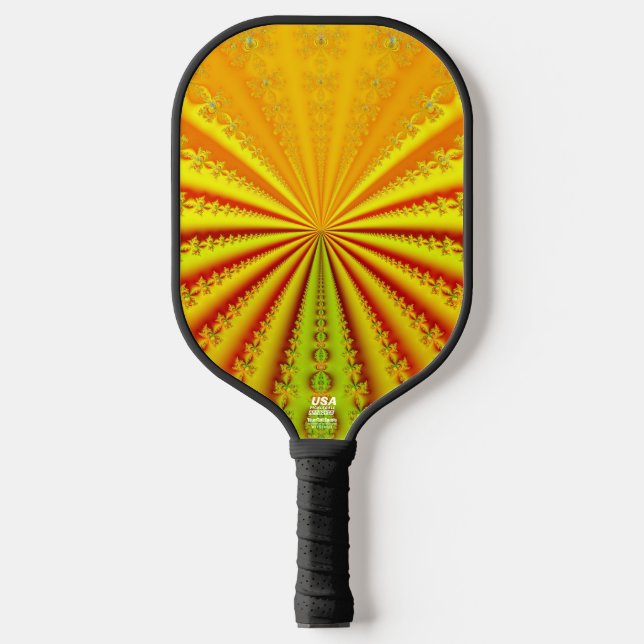 Palas De Pickleball Rising Sun - USA Pickle Ball paddle aprobado (Anverso)
