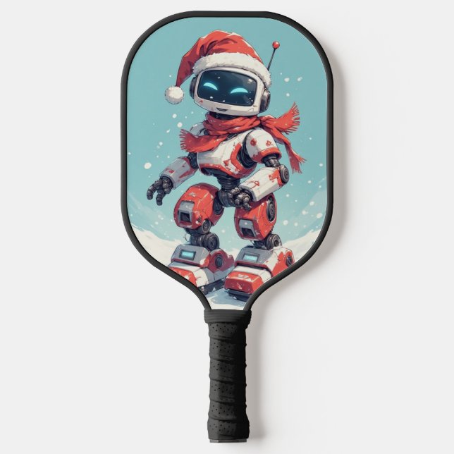 Palas De Pickleball Robot de Temporada de Invierno (Anverso)
