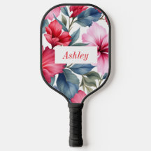 Rojo Rosa Floral Acuarela Elegante