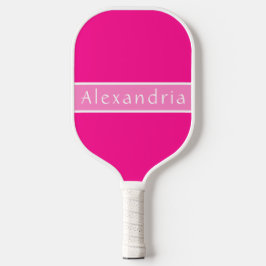 Palas De Pickleball Rosa caliente y rosa personalizado