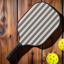 Palas De Pickleball Rosa Castillo de Arena con Rayas Polo de Mediados 