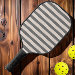 Palas De Pickleball Rosa Castillo de Arena con Rayas Polo de Mediados 