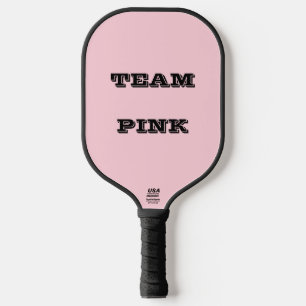 Palas De Pickleball Rosa Chicle Bonito y Delicioso Color Sólido