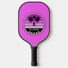 Palas De Pickleball Rosa de nombre personalizado