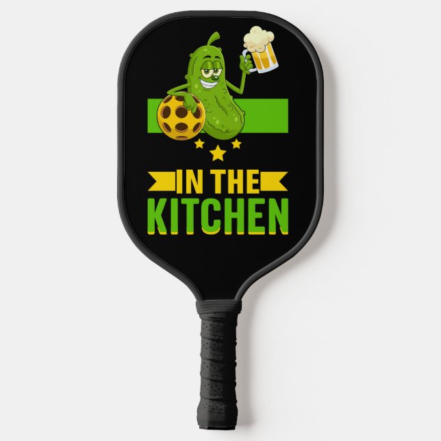 Palas De Pickleball Rosa de pelota en la cocina (Reverso )