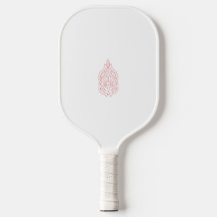 Palas De Pickleball Rosa podrido, caoba exuberante, diseño decorativo