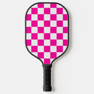 Palas De Pickleball Rosa y blanco de neón bajo control