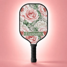 Palas De Pickleball Rosas Rosadas Hermosas Personalizadas
