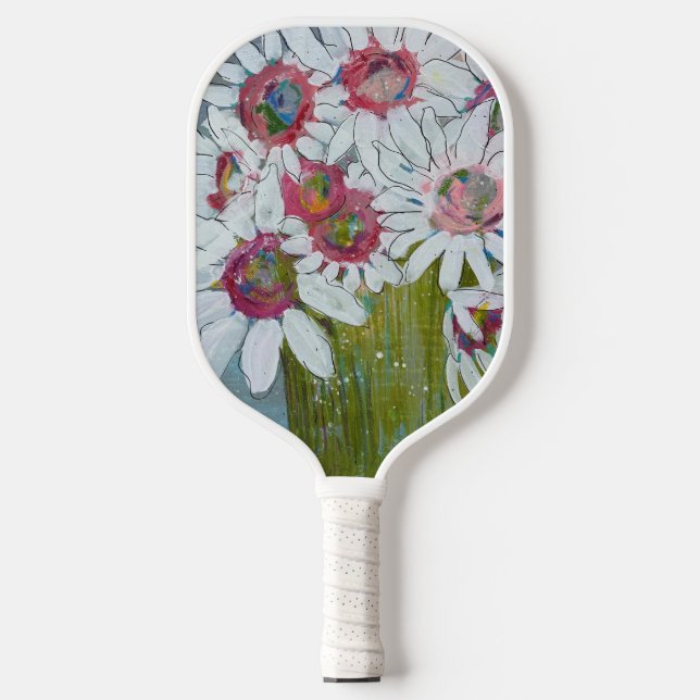 Palas De Pickleball Rostros rosas de Lydias Art Sangria (Anverso)