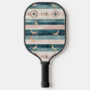 Palas De Pickleball Rústico Celestial Raya Luna Sol Terroso (10)