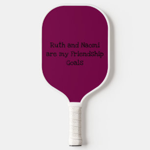 Palas De Pickleball Ruth y Naomi Familia Elegida
