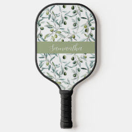 Palas De Pickleball Sage Green French Country Olive Name 