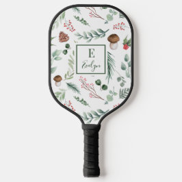 Palas De Pickleball Sage Green Holiday Personalized