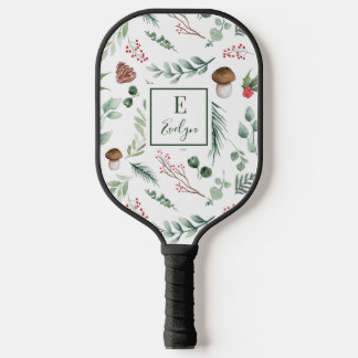 Palas De Pickleball Sage Green Holiday Personalized