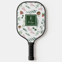 Palas De Pickleball Sage Green Holiday Personalized