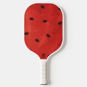 Palas De Pickleball Sandía gigante divertida rebanada de acuarela lind