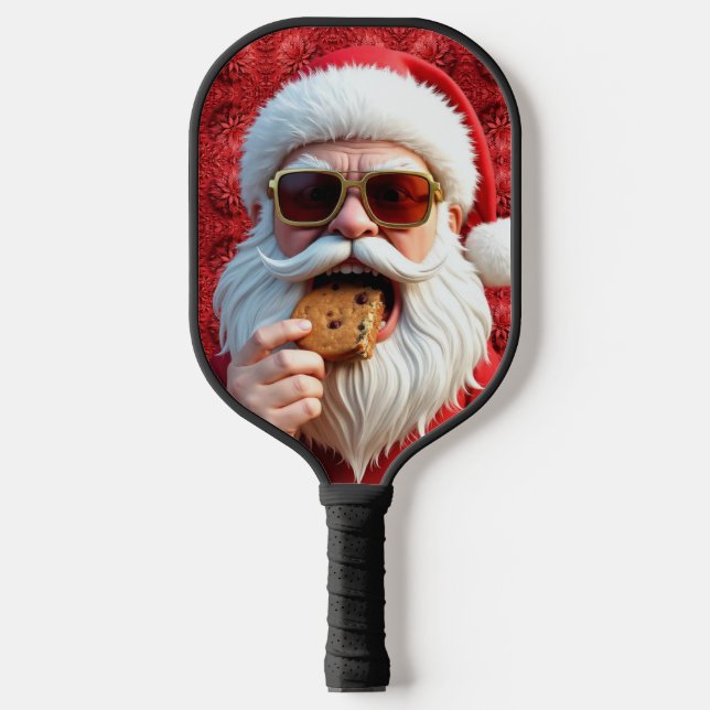 Palas De Pickleball Santa Claus genial (Anverso)