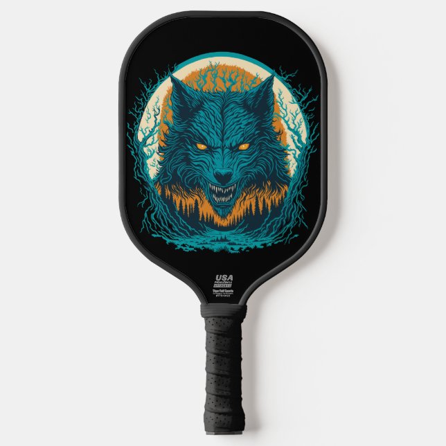 Palas De Pickleball Scary Werewolf (Anverso)