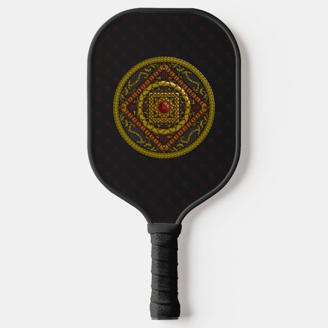 Palas De Pickleball Scorpio Mandala (Anverso)