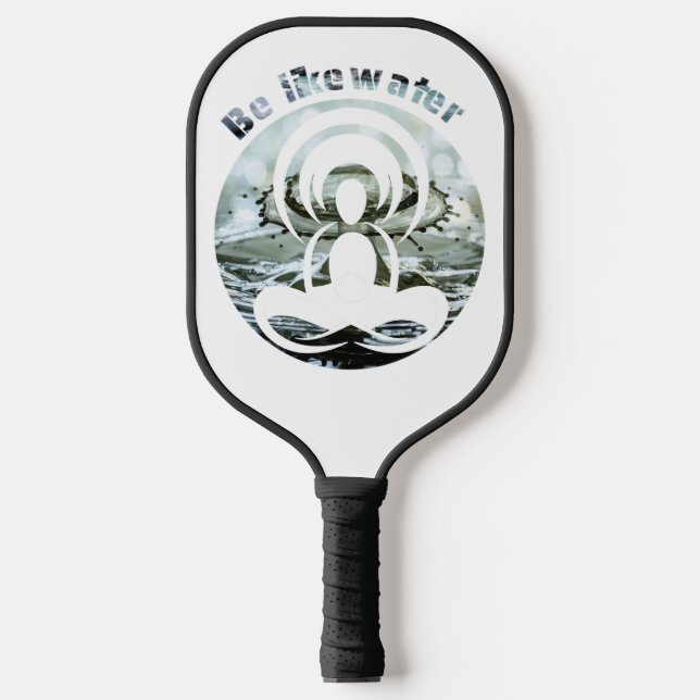 Palas De Pickleball Sé como agua todos los días zen (Anverso)