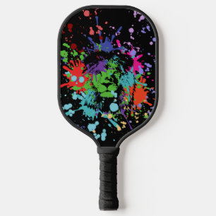 Palas De Pickleball "Sé un león", un remo de bola de pipa negra