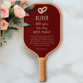 Palas De Pickleball ¿Serás mi mejor nombre personalizado de hombre?