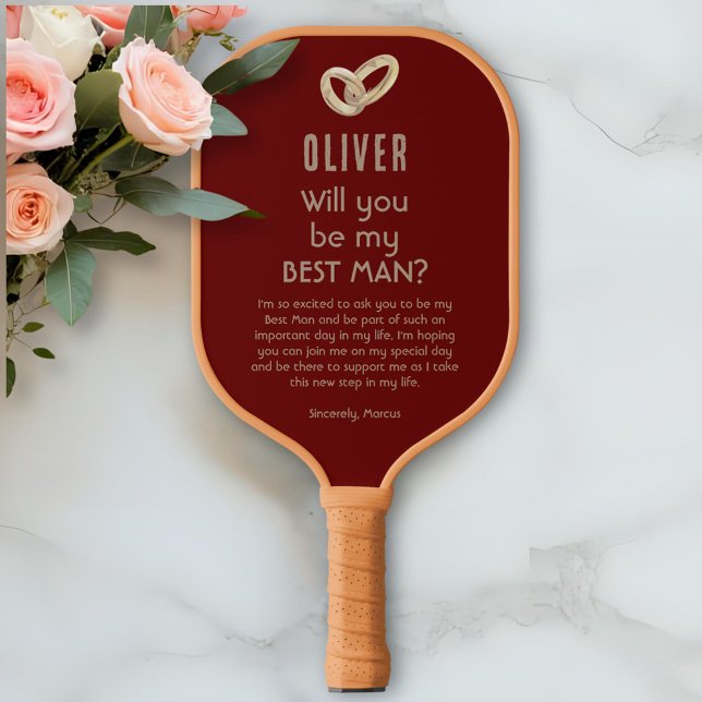 Palas De Pickleball ¿Serás mi mejor nombre personalizado de hombre? (Subido por el creador)