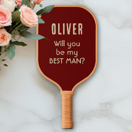Palas De Pickleball ¿Serás mi mejor nombre personalizado de hombre?