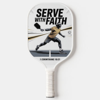 Palas De Pickleball Serve With Faith Christian Pickleball Paddle