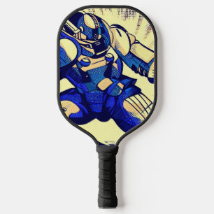 Palas De Pickleball SF Anime Hero - Woodcut (4)