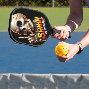 Palas De Pickleball SHHH... A Nadie Le Importa Un Mensaje Perturbador